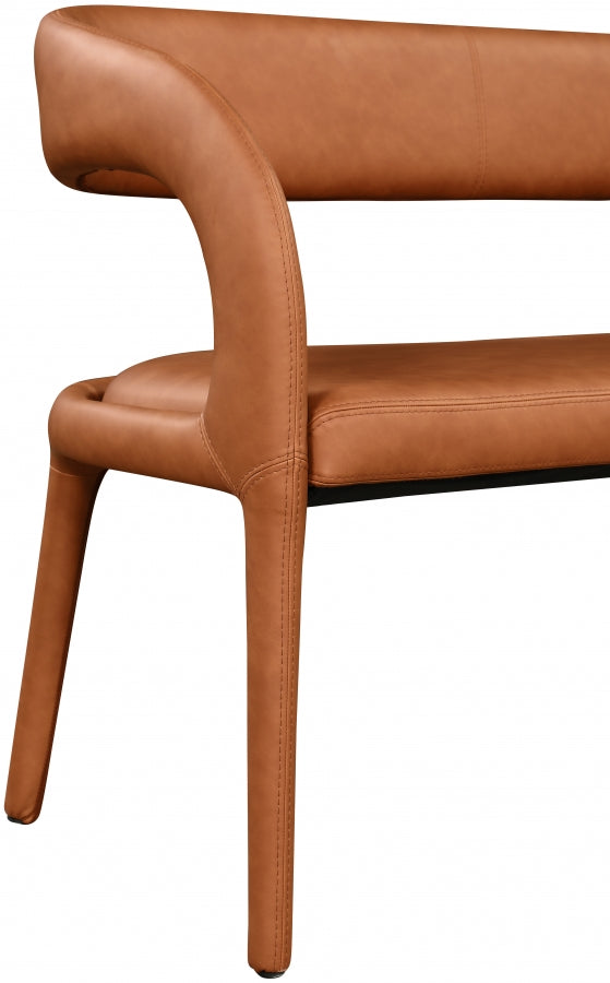 Banc en similicuir Sylvester