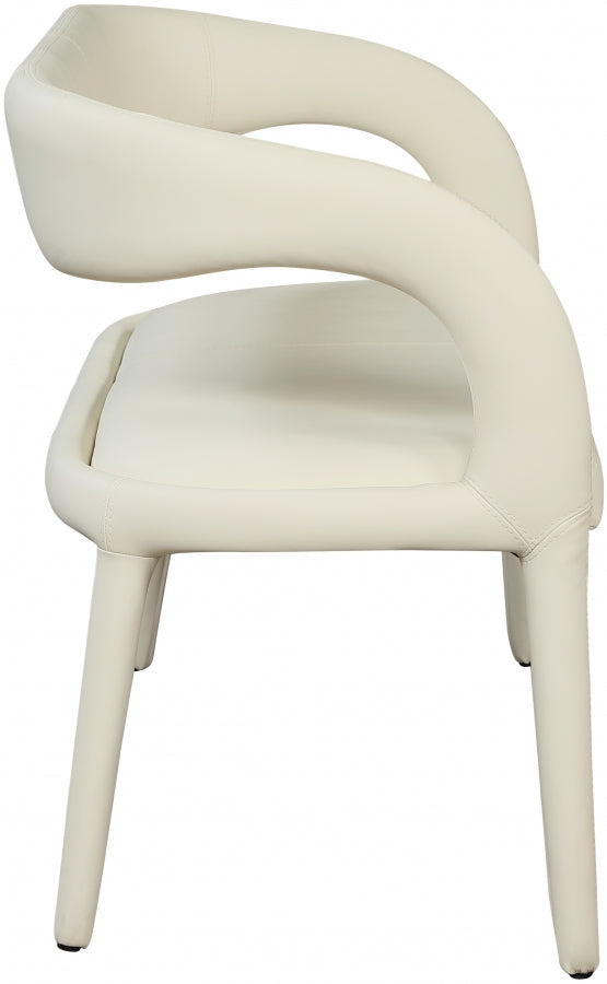 Banc en similicuir Sylvester