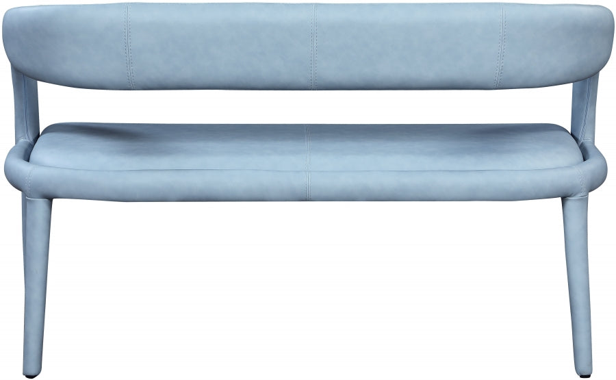 Banc en similicuir Sylvester