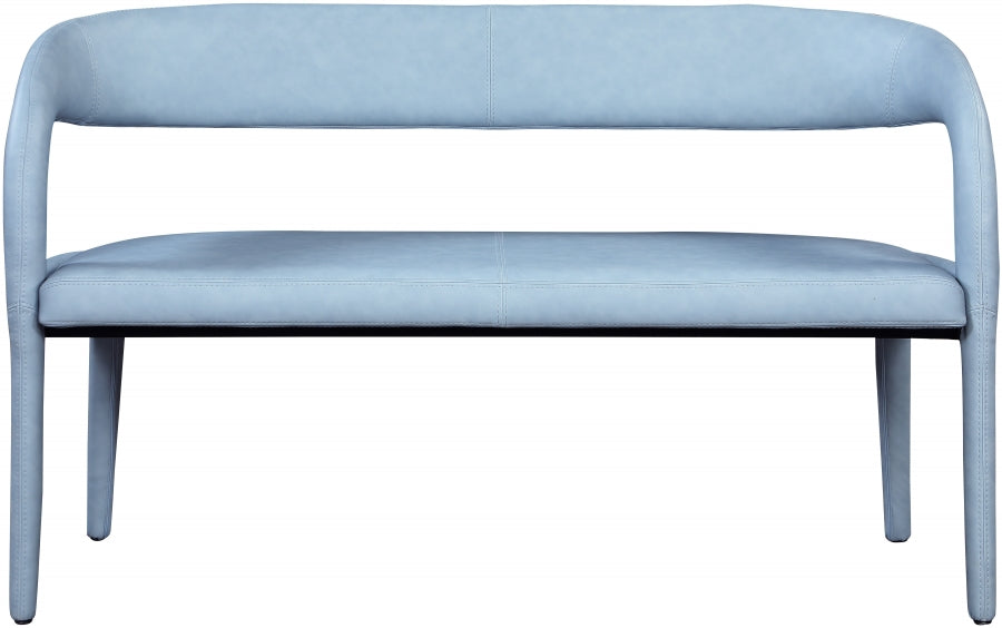 Banc en similicuir Sylvester