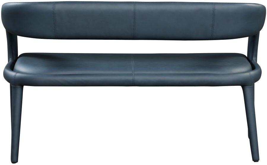 Banc en similicuir Sylvester