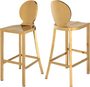 Tabouret de bar en acier inoxydable doré Maddox