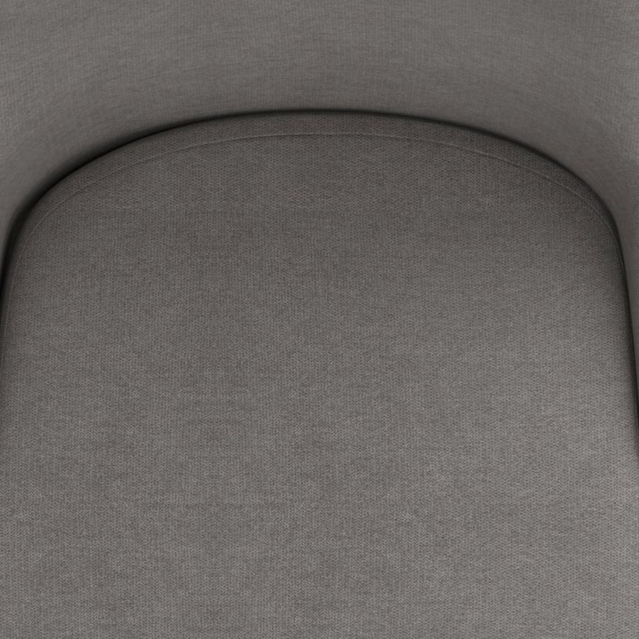 Ensemble de salle à manger 7 pièces Pascal/Venise en gris avec chaise grise