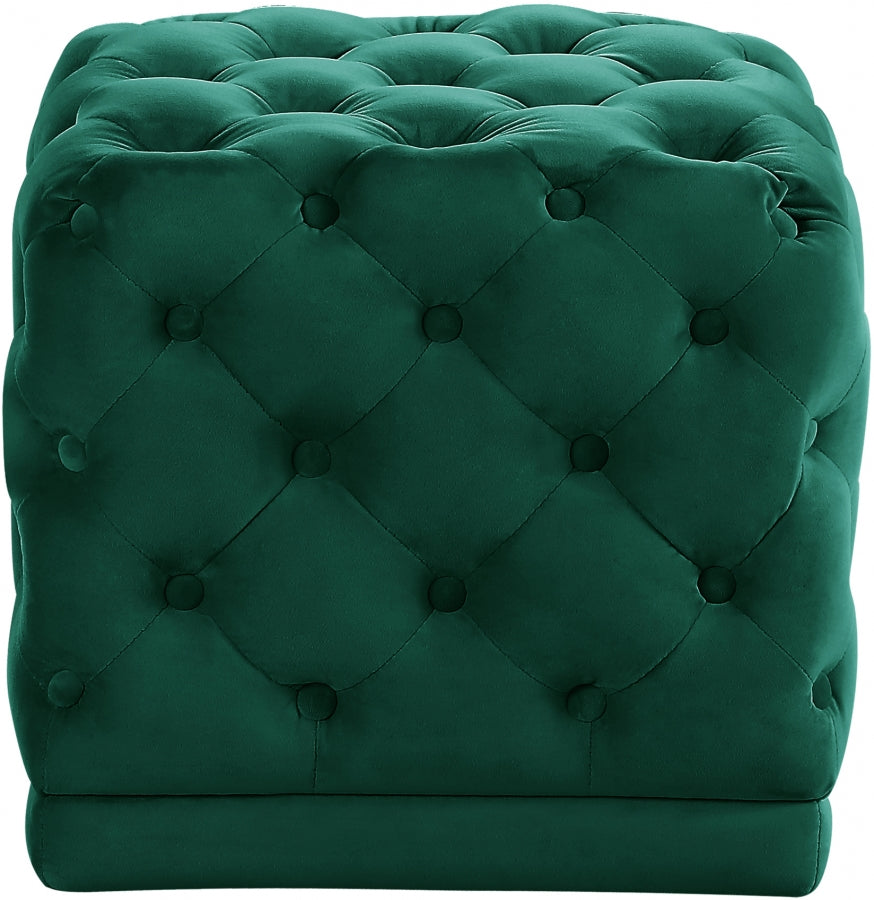 Pouf Stella en velours | Tabouret