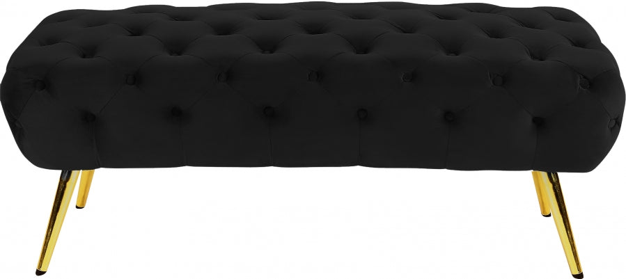 Banc en velours Amara