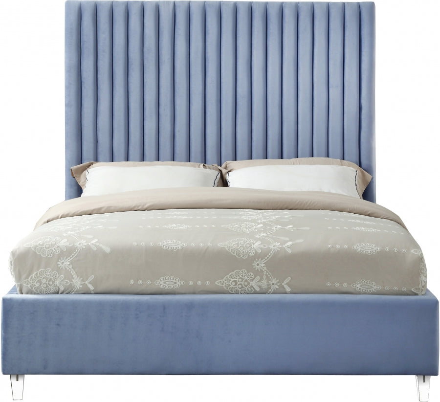 Lit en velours Candace