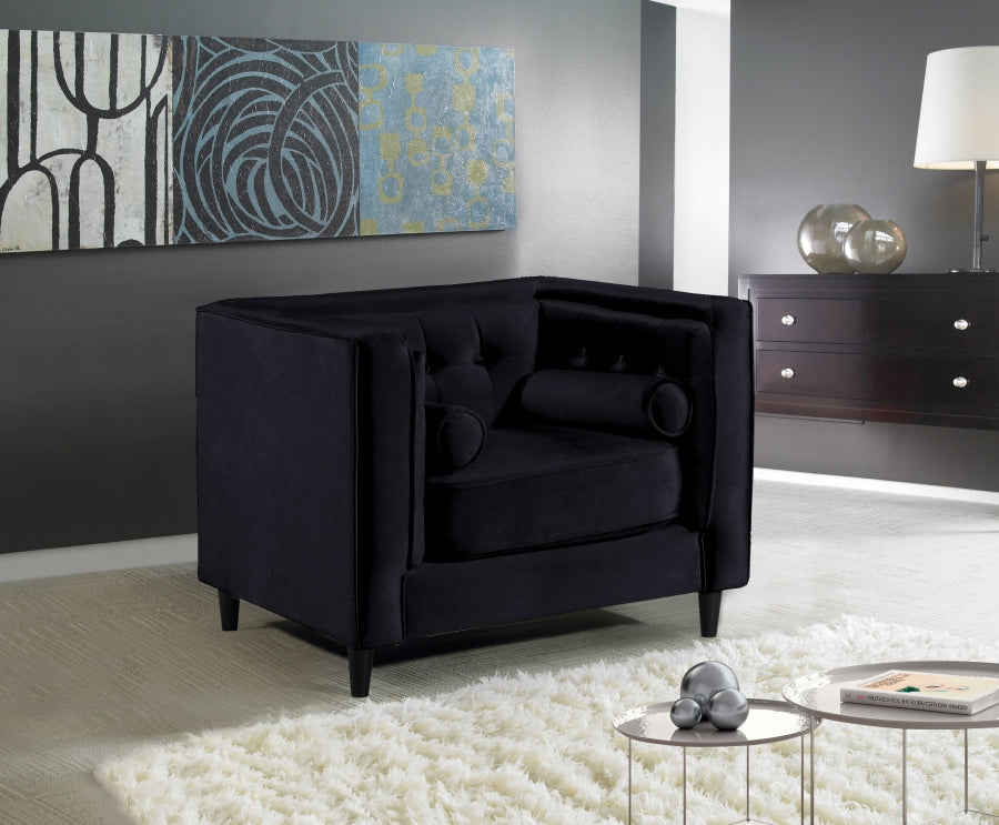 Chaise Taylor en velours