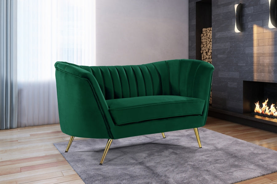 Causeuse en velours Margo 