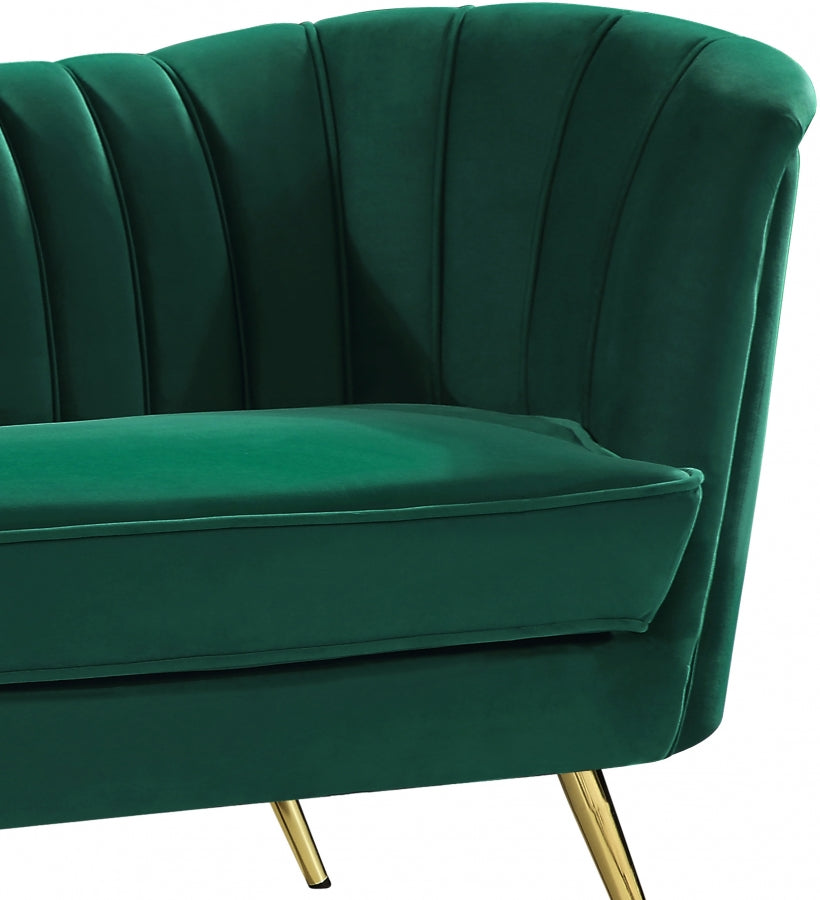 Causeuse en velours Margo 