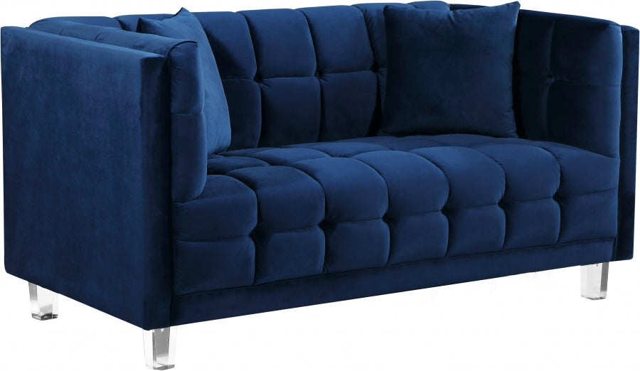 Causeuse en velours Mariel