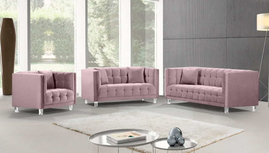 Causeuse en velours Mariel