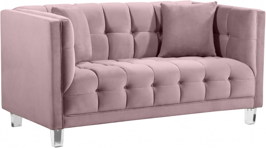 Causeuse en velours Mariel