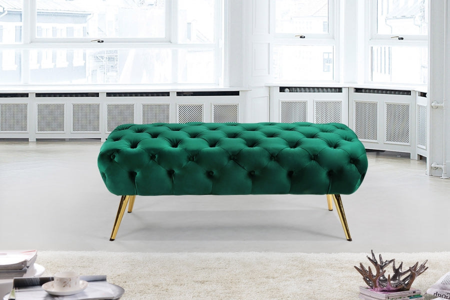 Banc en velours Amara