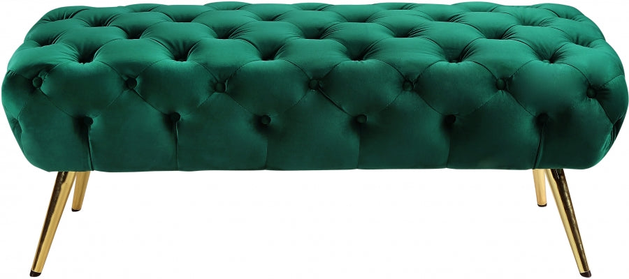 Banc en velours Amara