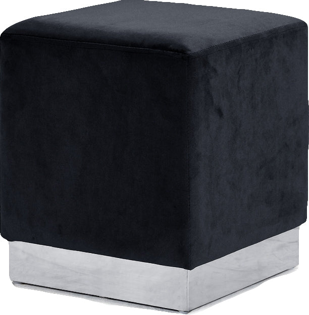 Pouf en velours Jax | Tabouret 