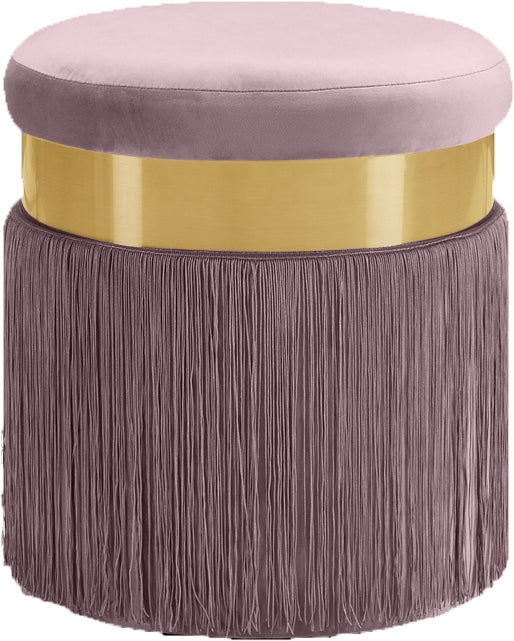 Pouf en velours Yasmine | Tabouret
