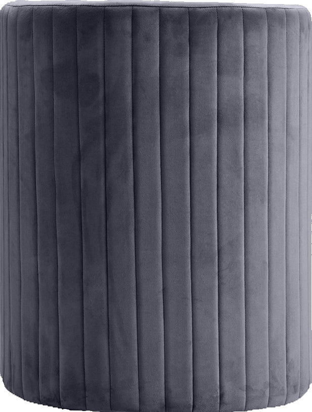 Ensemble de fauteuil d'appoint et repose-pieds en velours Selena