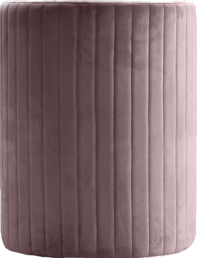 Ensemble de fauteuil d'appoint et repose-pieds en velours Selena