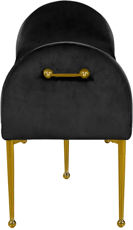 Banc en velours Owen