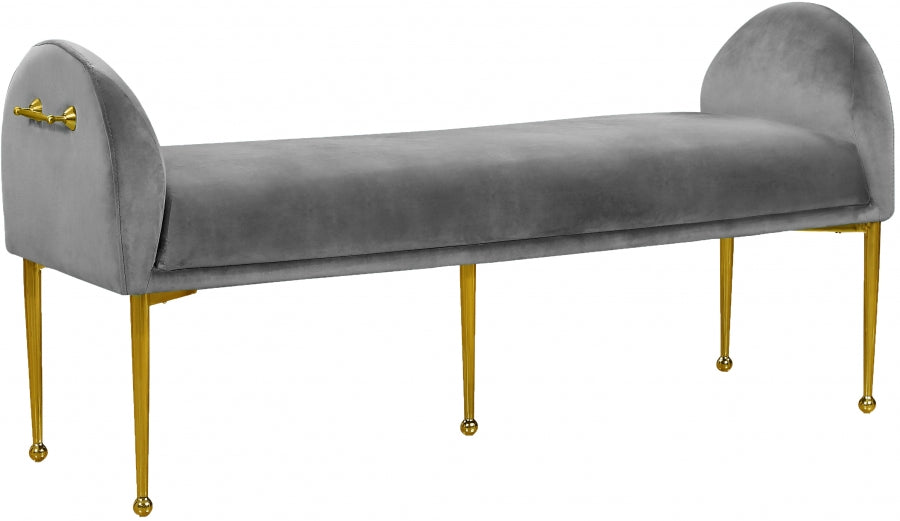 Banc en velours Owen