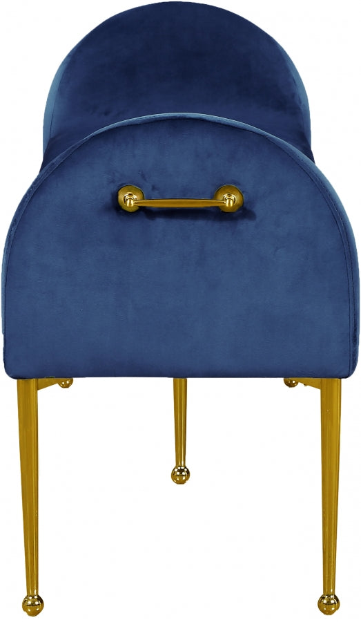 Banc en velours Owen
