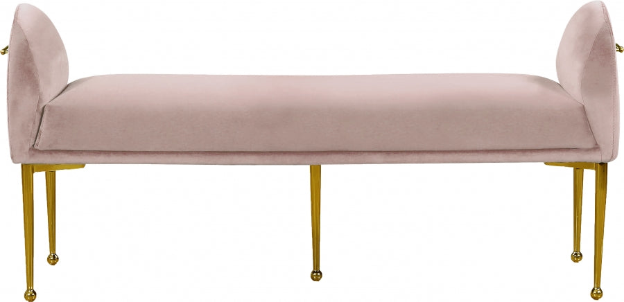 Banc en velours Owen
