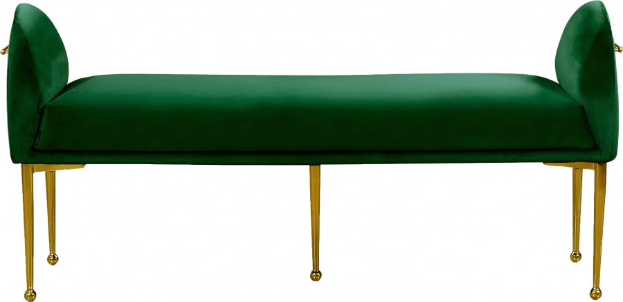 Banc en velours Owen
