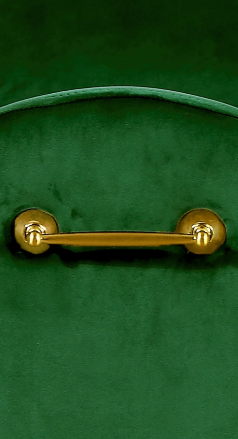 Banc en velours Owen
