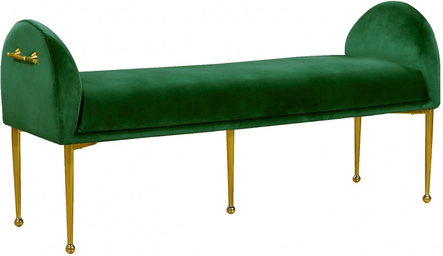 Banc en velours Owen