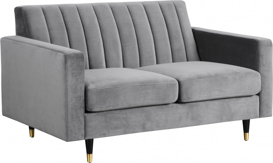 Causeuse en velours Lola