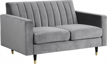 Causeuse en velours Lola