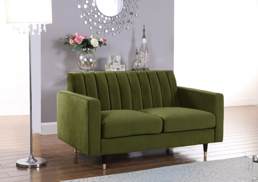Causeuse en velours Lola 
