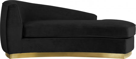 Chaise longue Julian en velours