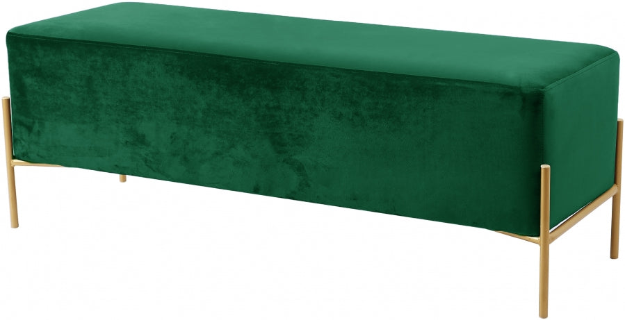 Banc en velours Isla