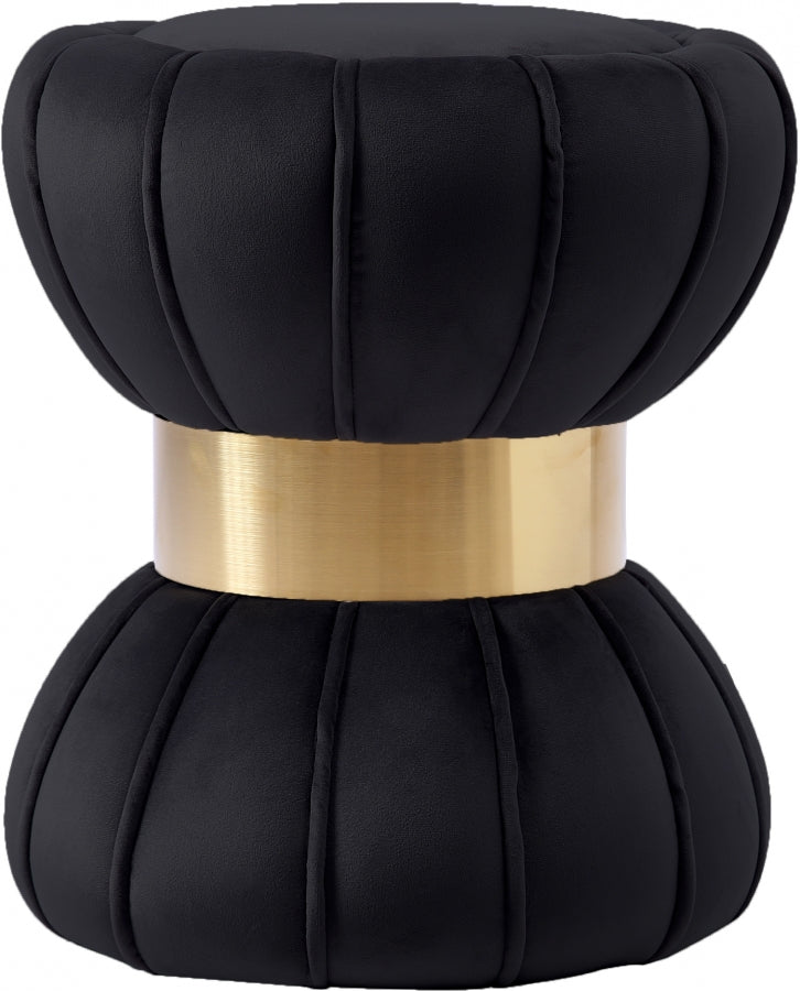 Pouf en velours Vino | Tabouret