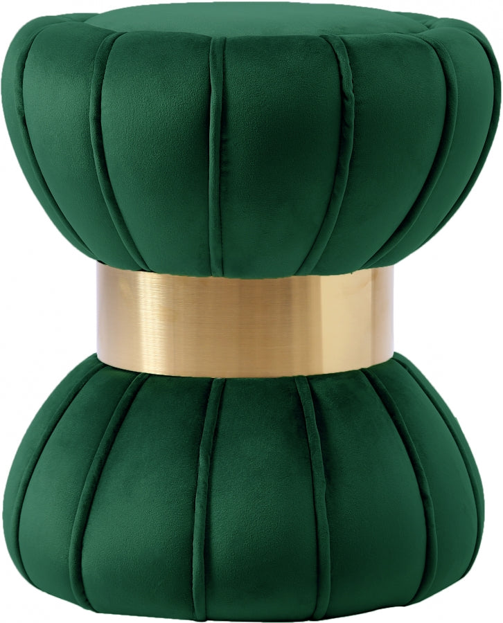 Pouf en velours Vino | Tabouret
