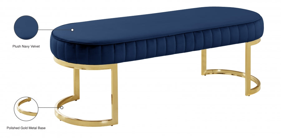 Banc Lemar en Velours