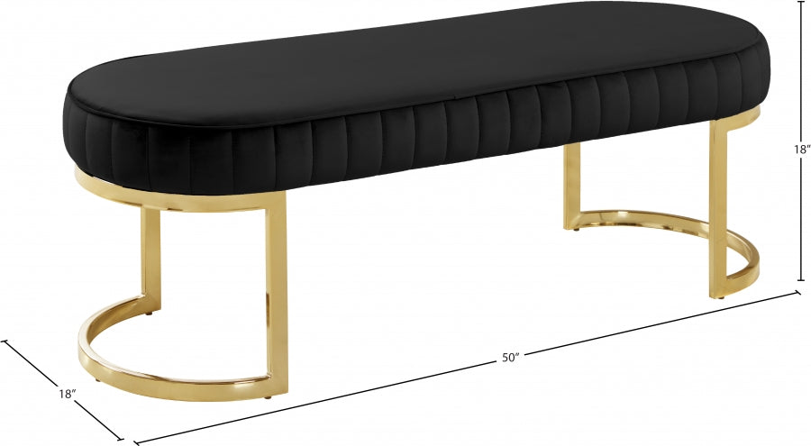 Banc Lemar en Velours
