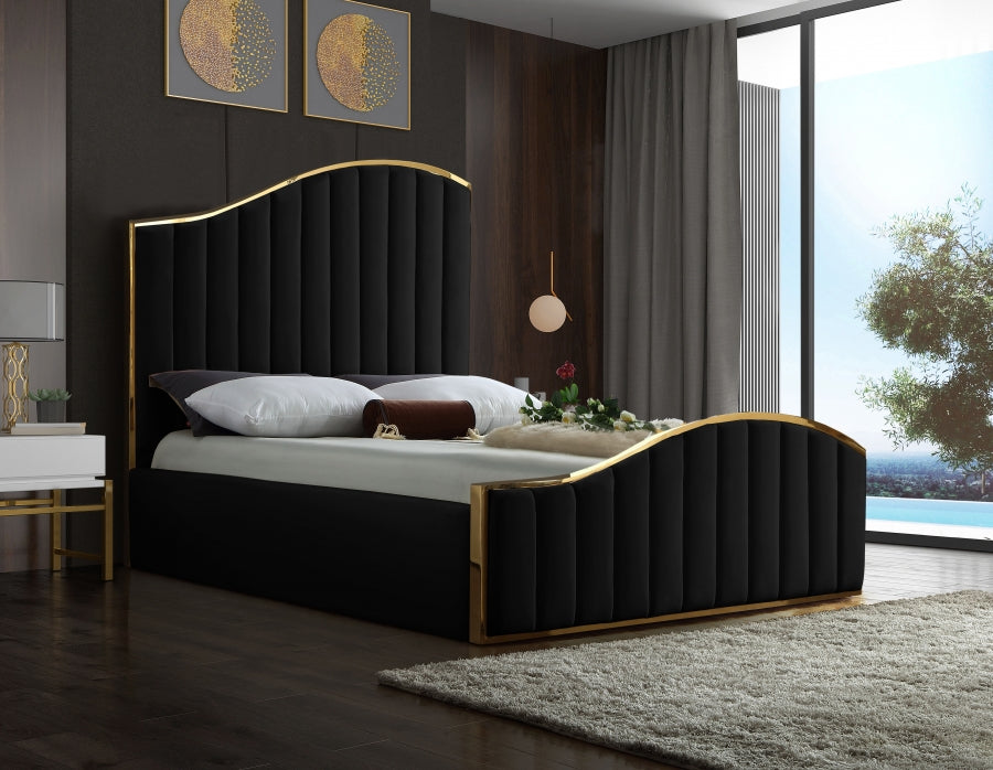 Jolie lit en velours
