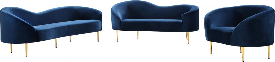 Chaise Ritz en velours
