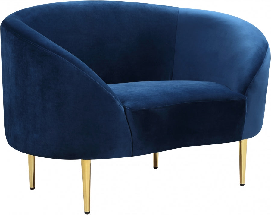Chaise Ritz en velours