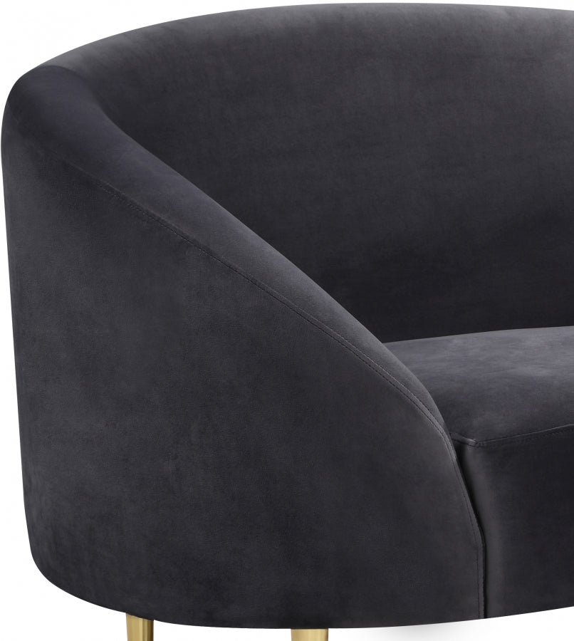 Chaise Ritz en velours