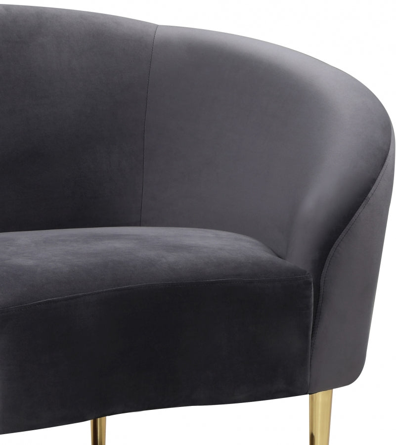 Chaise Ritz en velours