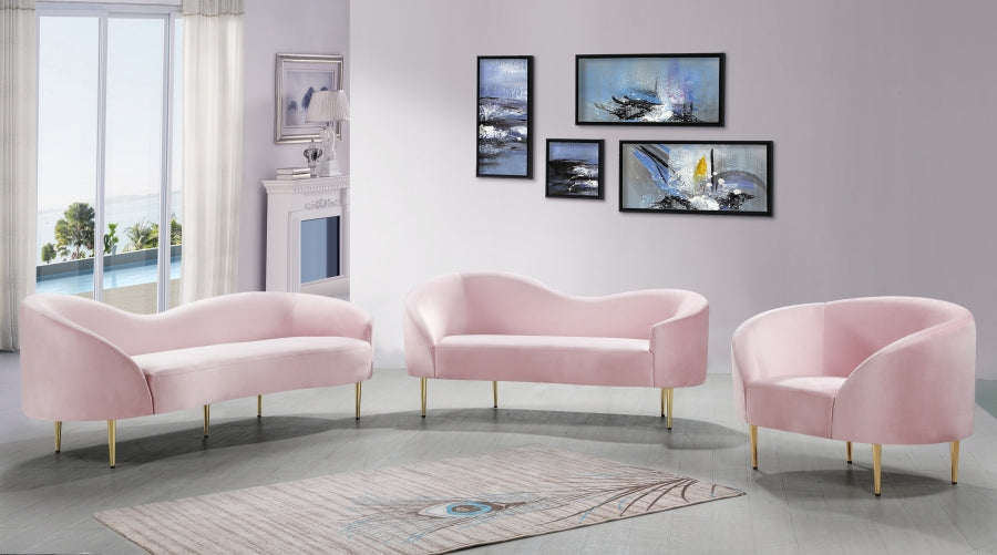 Chaise Ritz en velours