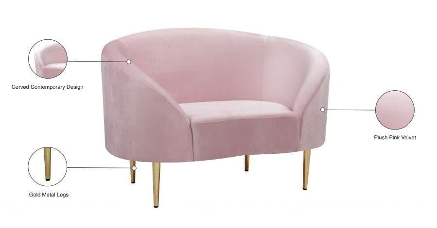 Chaise Ritz en velours