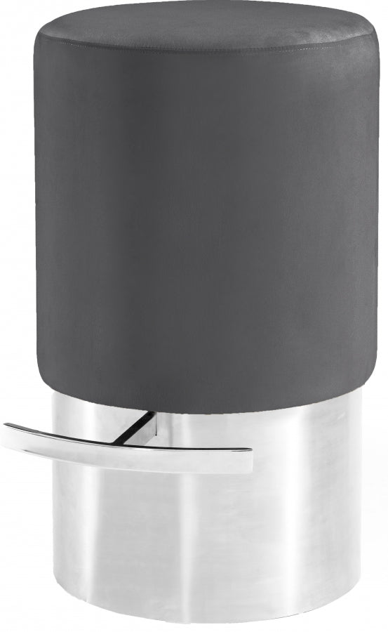 Tabouret de bar en velours Liv
