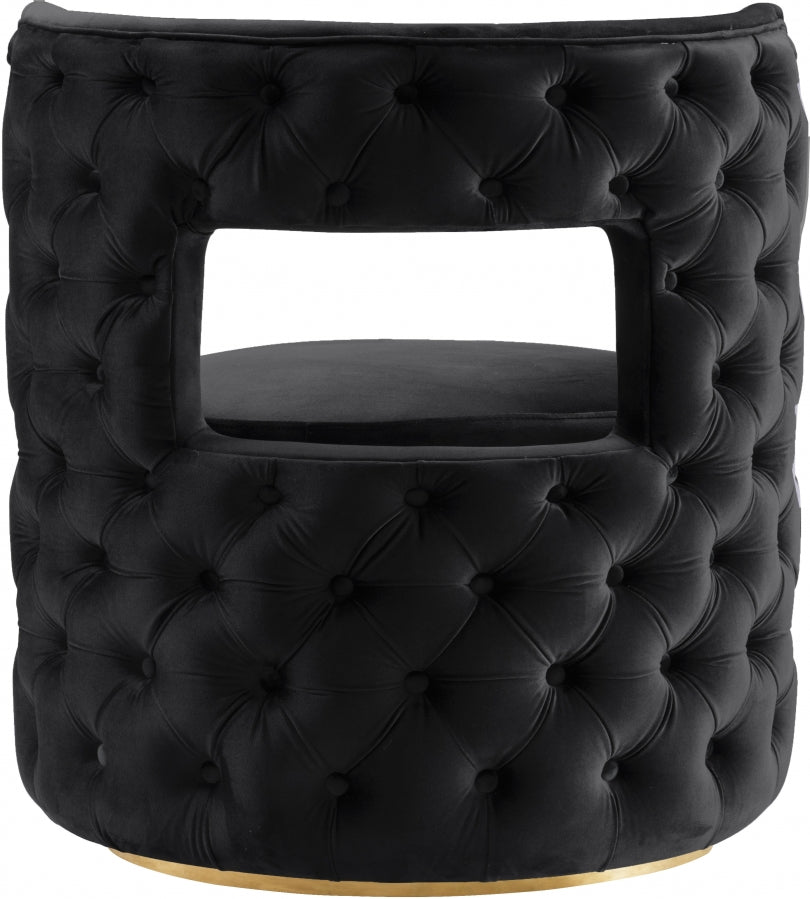 Chaise d'appoint Théo en velours
