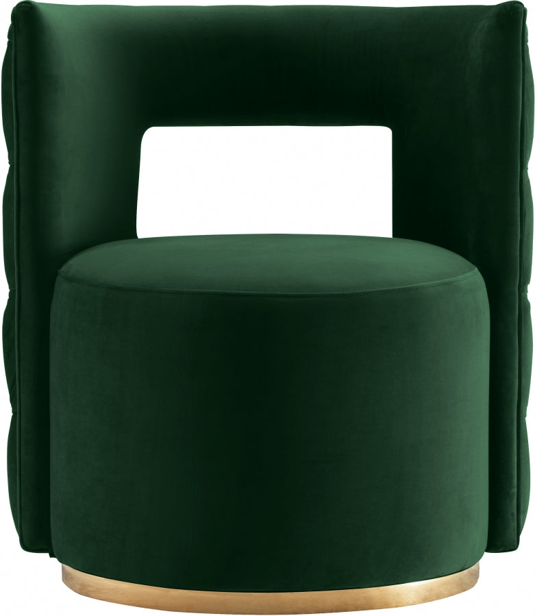 Chaise d'appoint Théo en velours