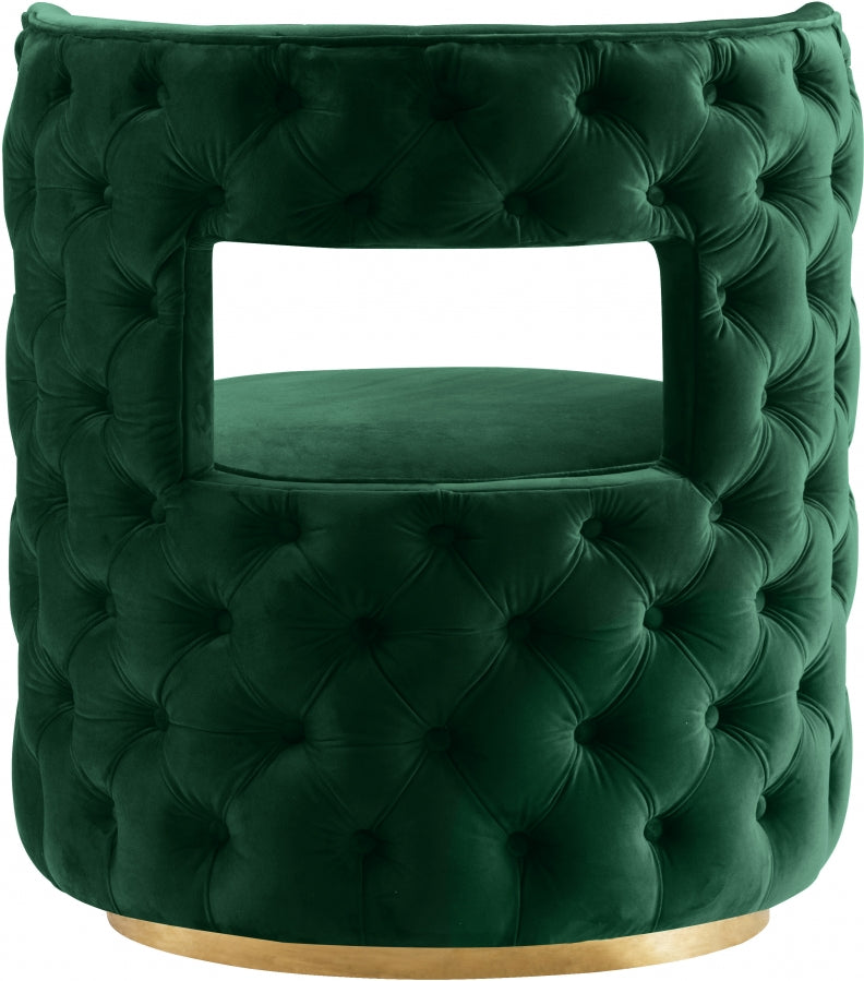 Chaise d'appoint Théo en velours