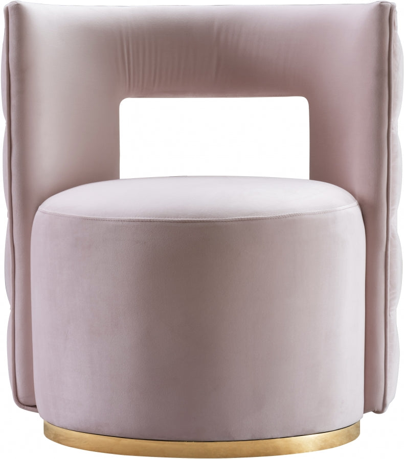 Chaise d'appoint Théo en velours
